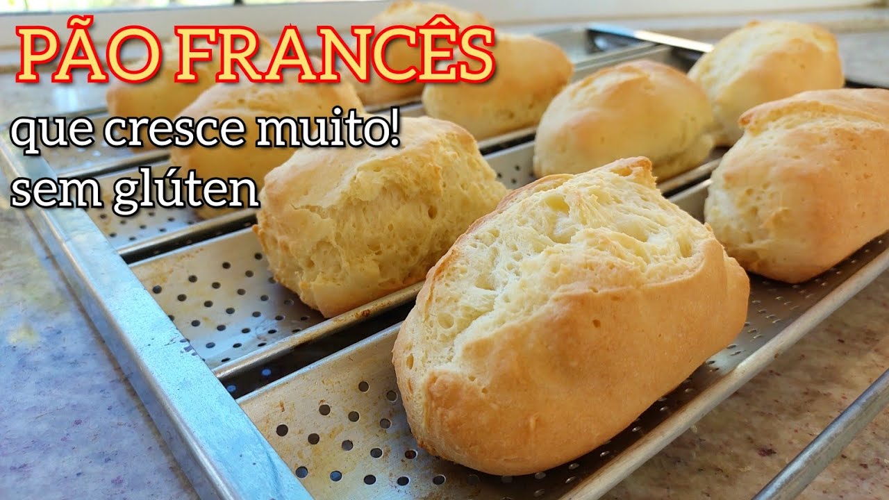 PÃO FRANCÊS SEM GLÚTEN | BY MARTA MIDORI | ESSE CRESCE MUITO | É LEVE