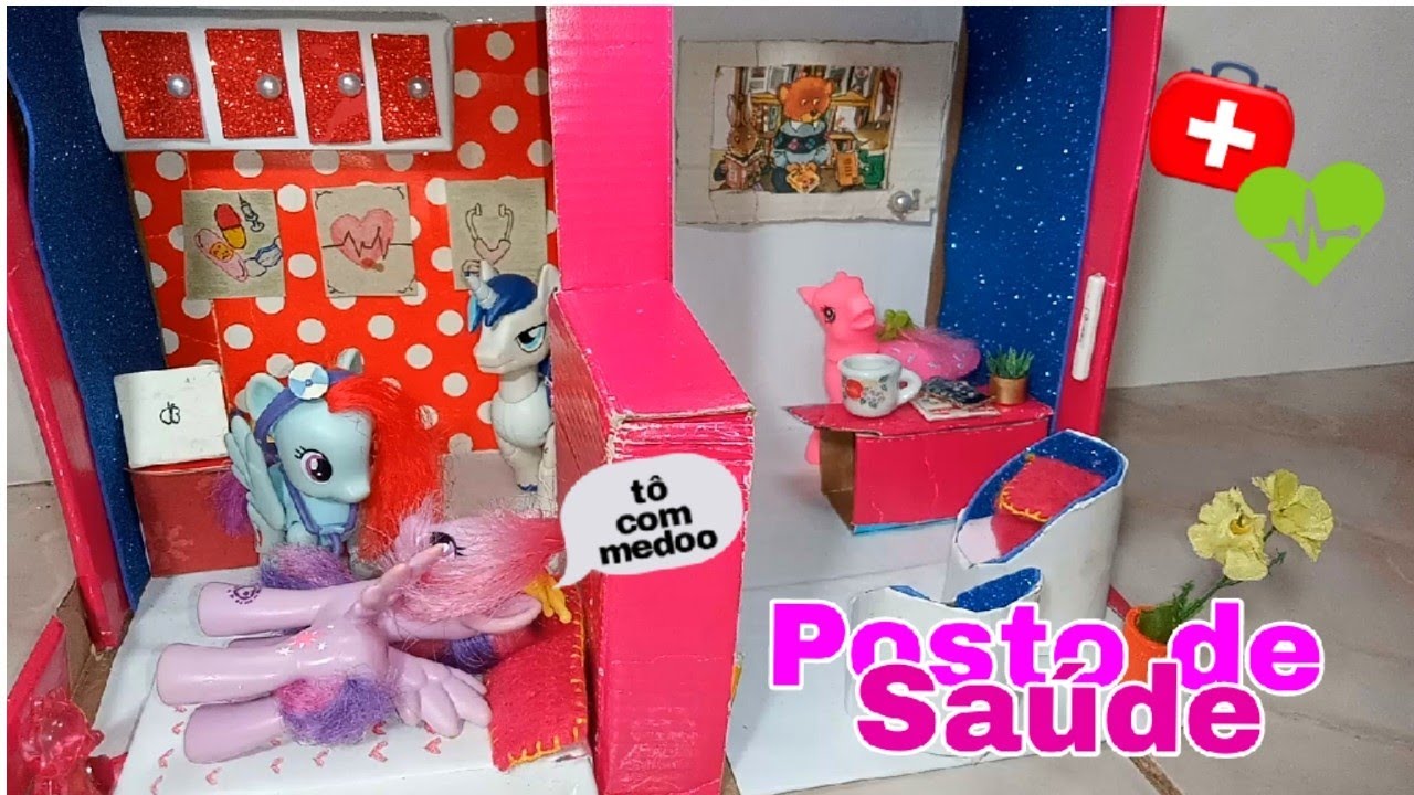 MLP-ALICE ESTA DOENTE (tour do posto de saúde/a família)❤️😬😂