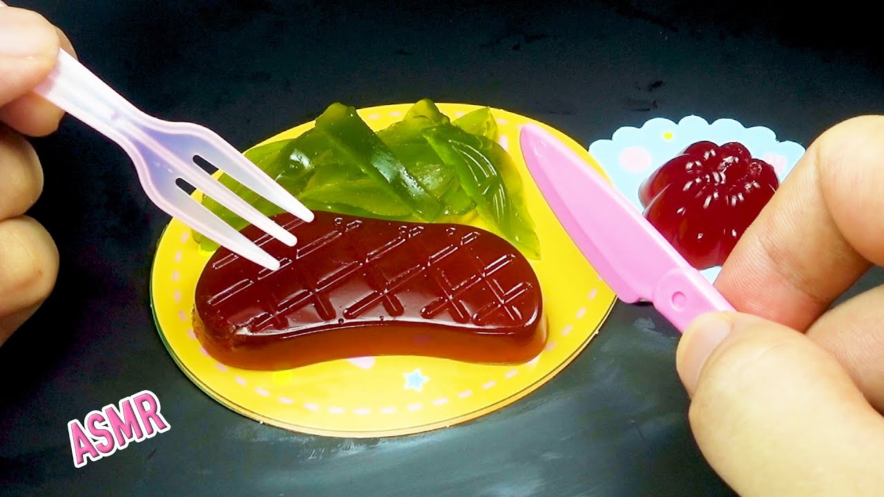 ASMR 포핀쿠킨 만초 동물만들기 & 너드 로프젤리 & 베이블레이드 버스트 스피너캔디 & 요리통통구미2