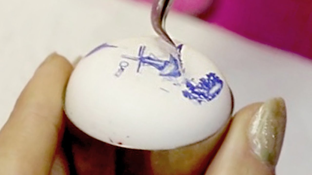 Nail Stamping - Stamping Sticker Tutorial
