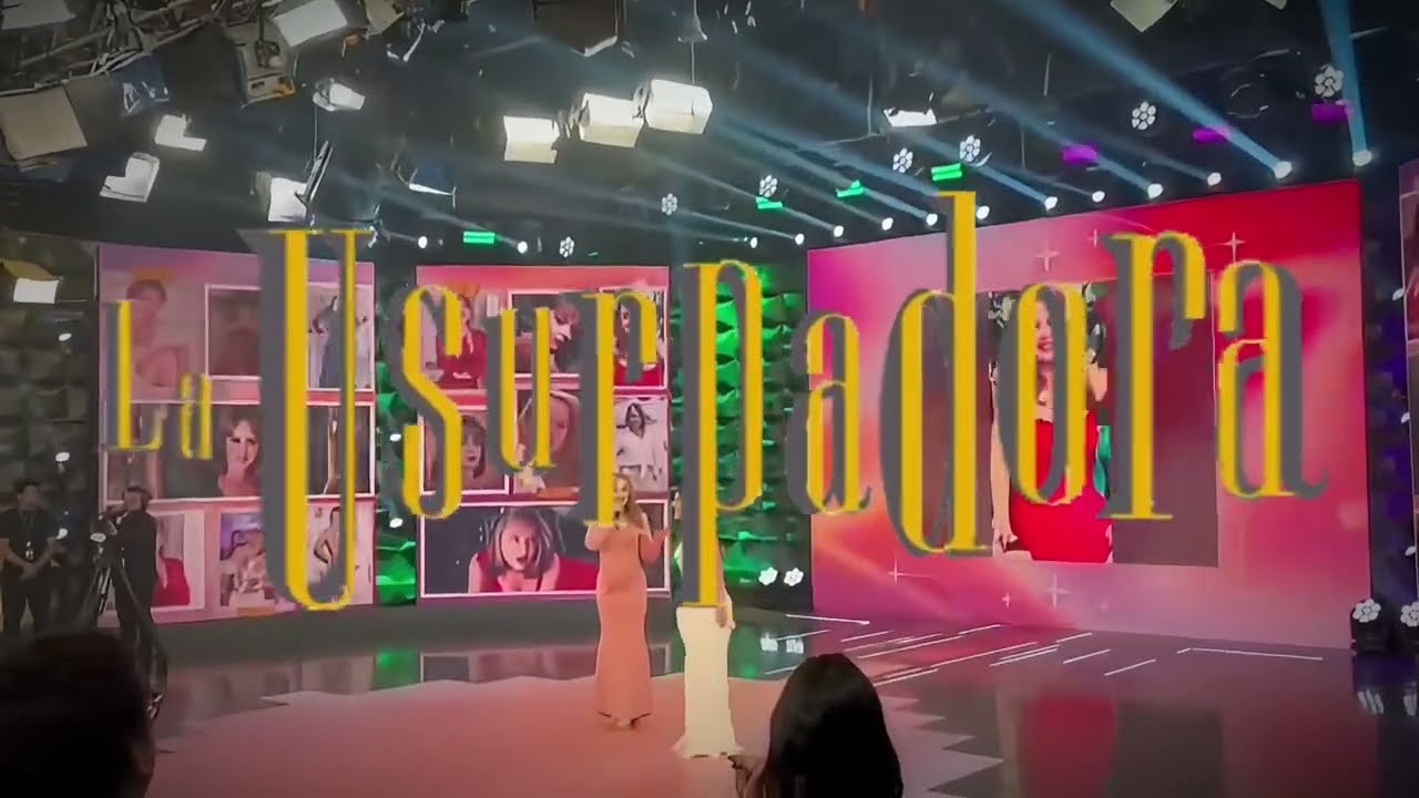 Que alegría cantar juntos el tema de la telenovela La Usurpadora que marco mi carrera.