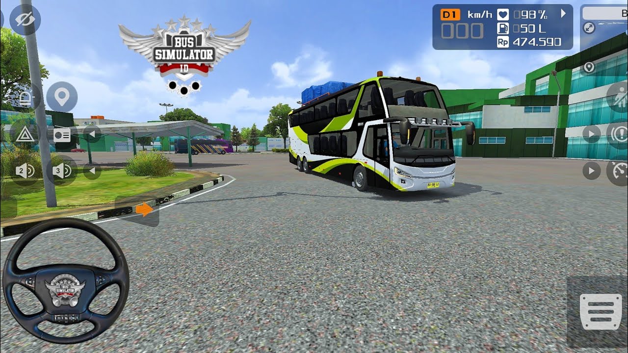 Bus Simulator Indonesia 😍 New and realastick 😍 gameplay video || Android Bussid 