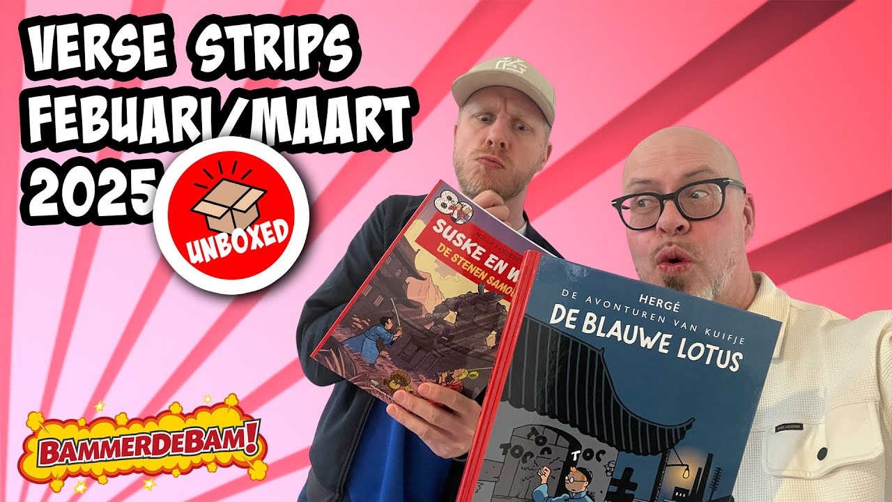 Verse Strips UNBOXED Februari/Maart 2025 - Met Koos & Jacarrino