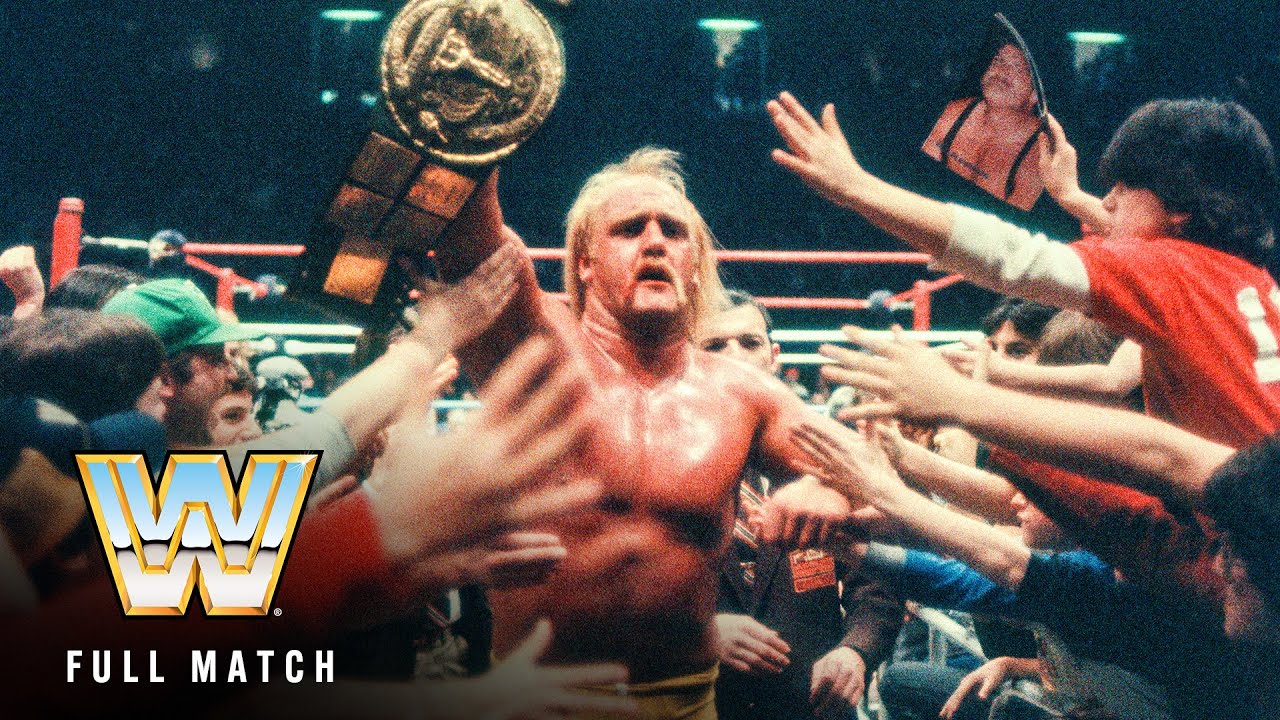 ПОЛНЫЙ МАТЧ: Железный Шейх против Халка Хогана | Матч за титул чемпиона WWE: WWE в MSG, 23 января...