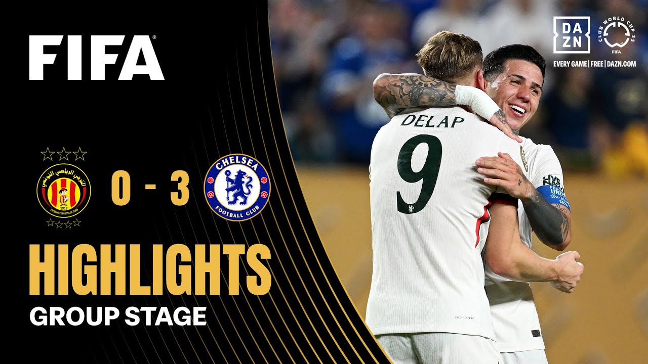 Esp&eacute;rance de Tunisie vs Chelsea FC Highlights | FIFA Club World Cup 2025