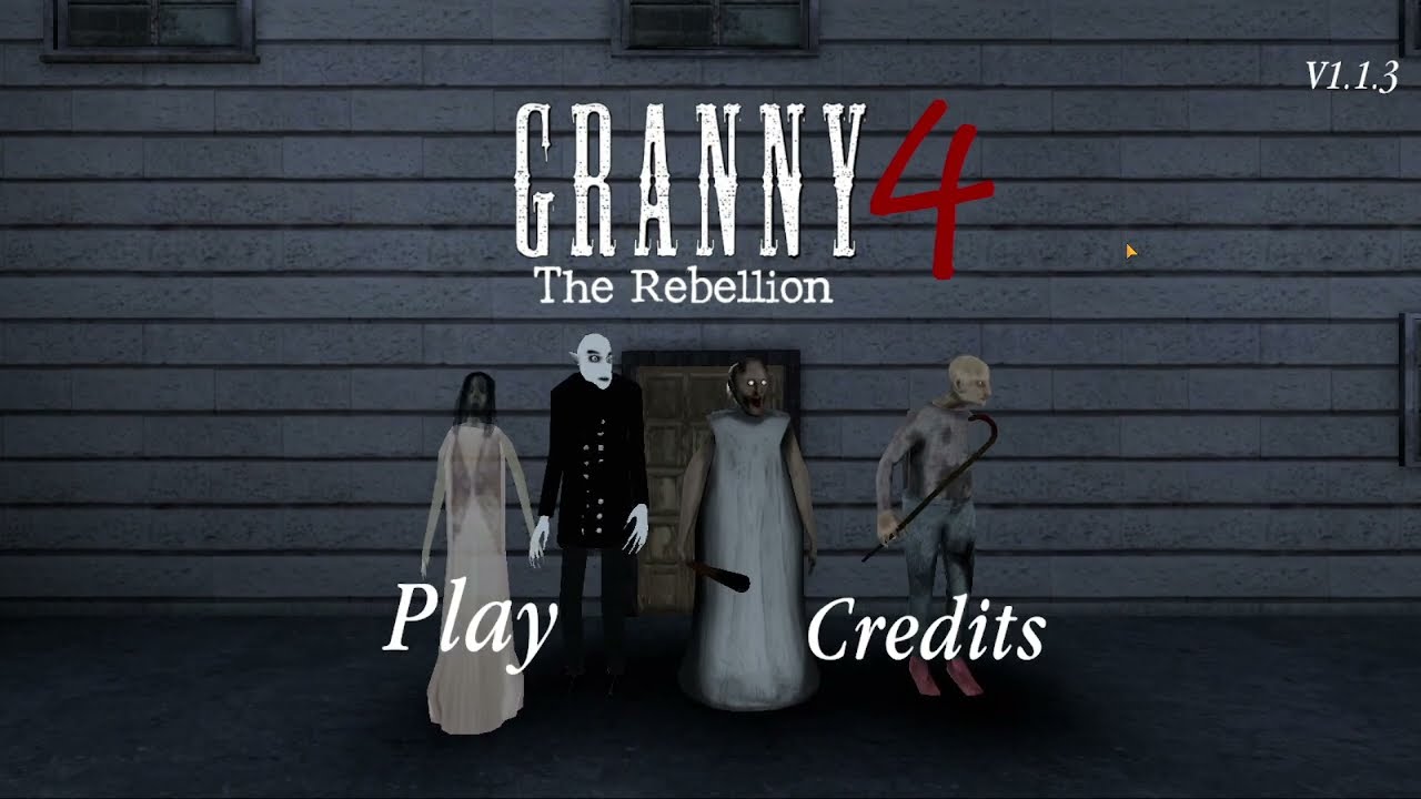 Noob  се  опита  да мине  Granny 4  на  easy и  откачих опит 2