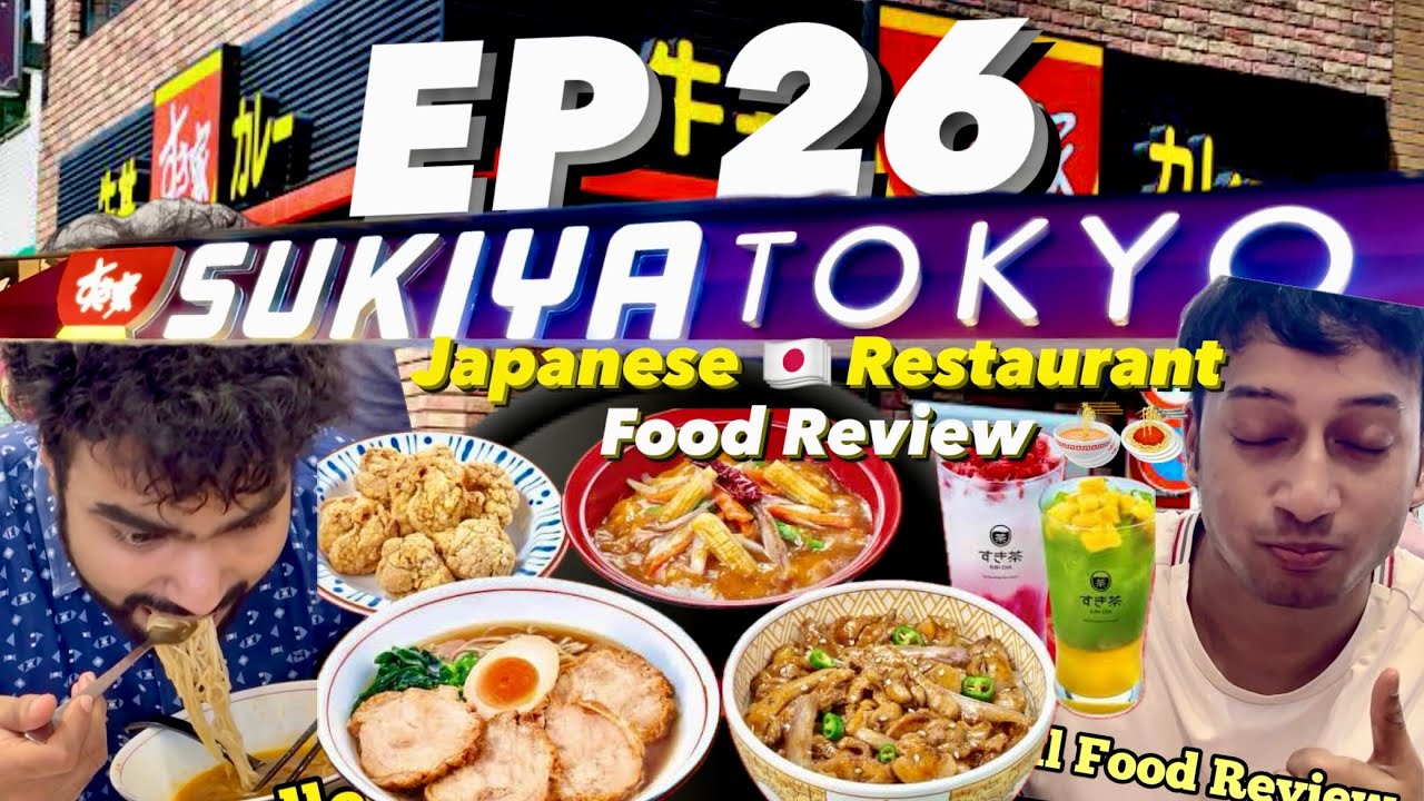 EP 26 SUKIYA :Japanese Restaurant #foodreview  #japanesefood  #foodvlog