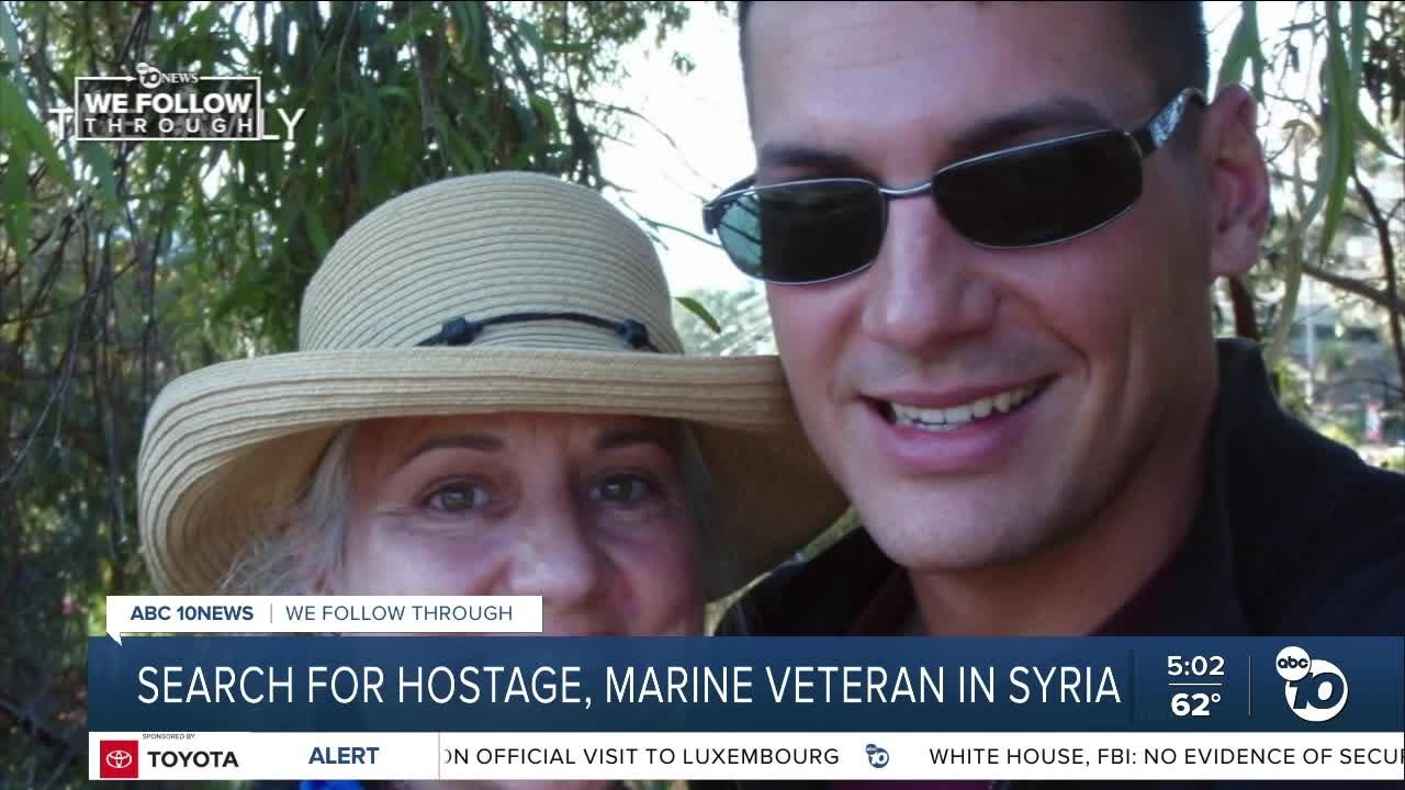Hunt continues for hostage, Camp Pendleton-trained Marine veteran in Syria