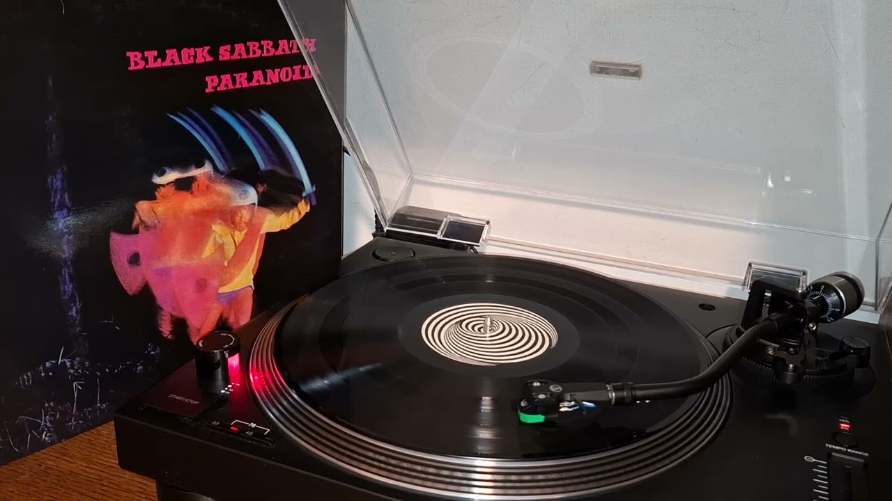 Black Sabbath - Paranoid (vinyl) first pressing 1970