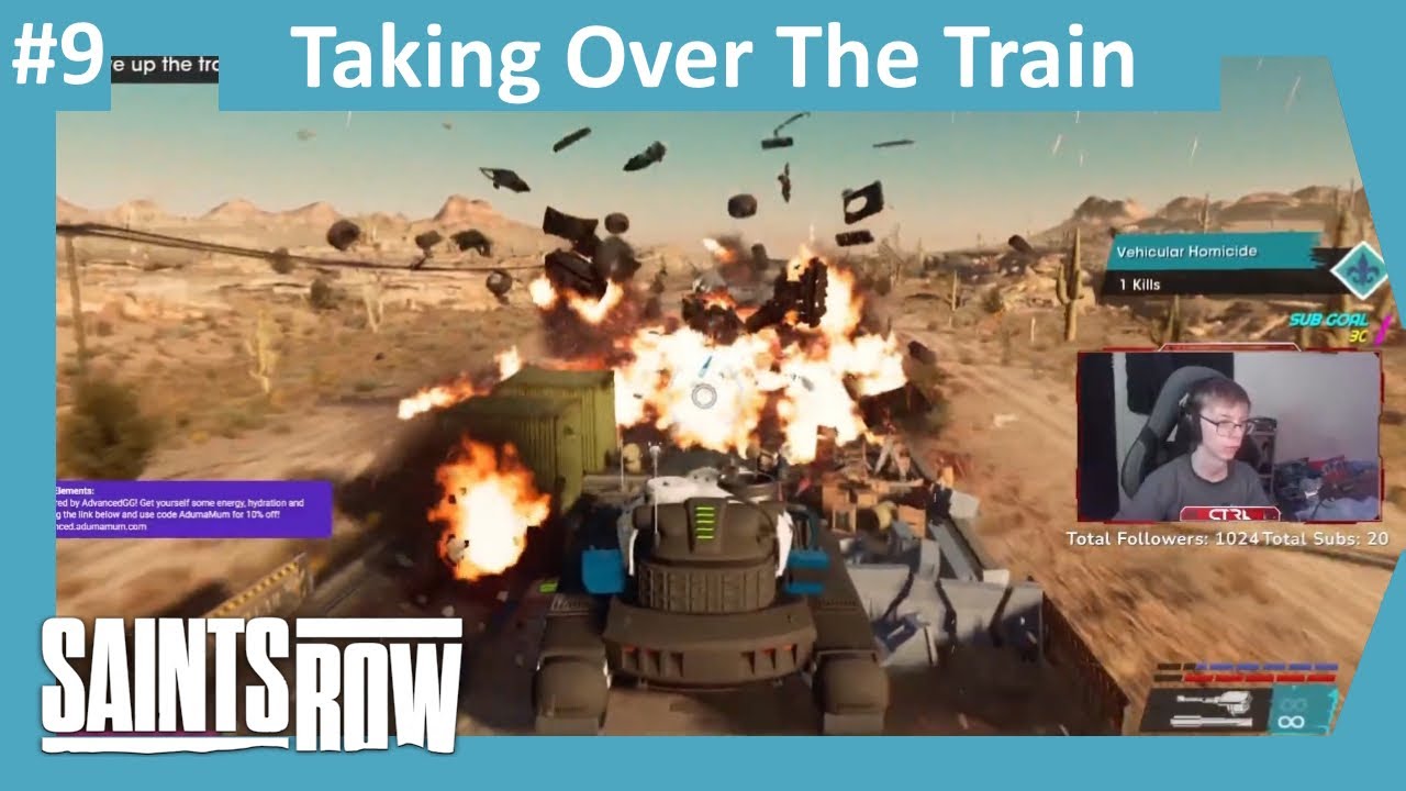Taking Over The Train - Saints Row (2022) Episode 9