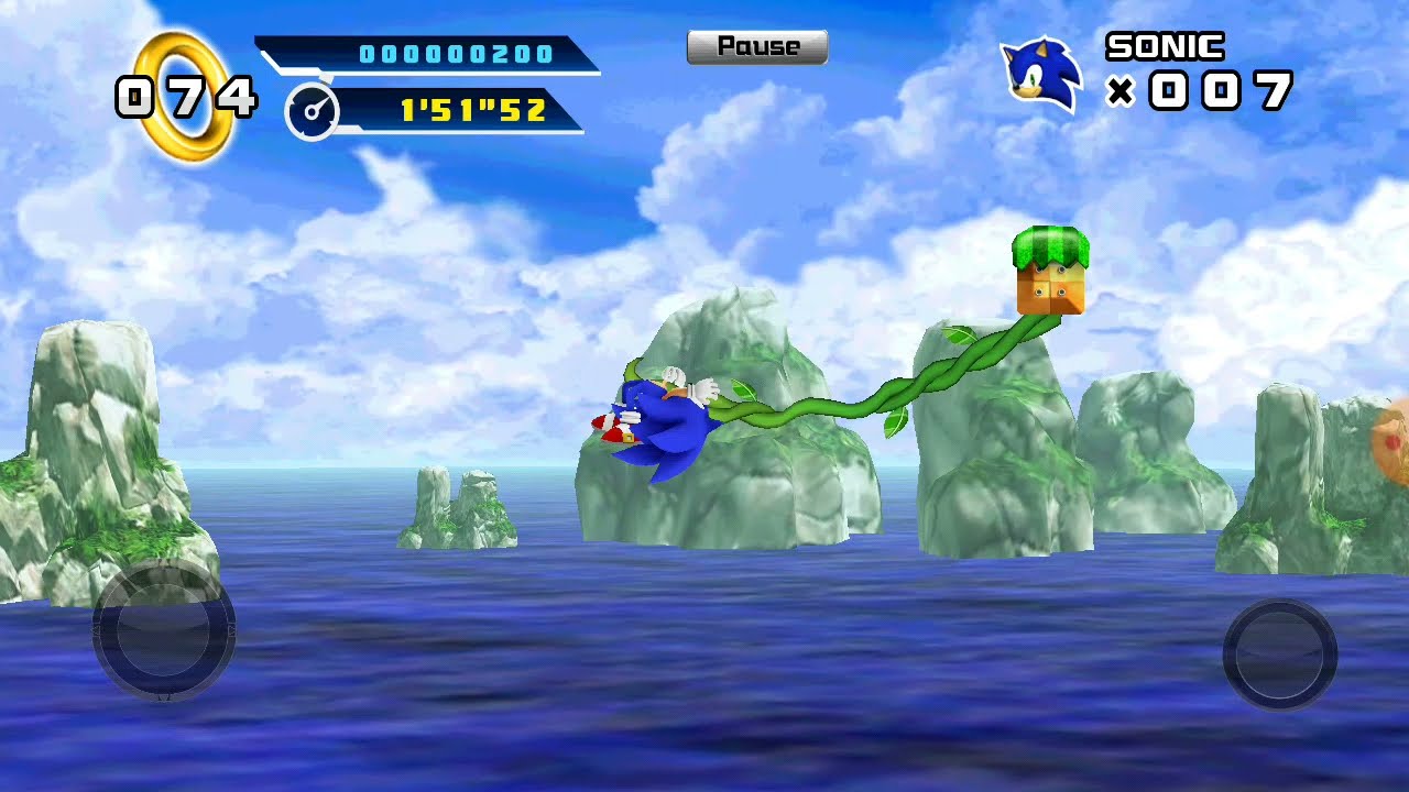 Jogando Sonic 4 Ep 1 parte 2