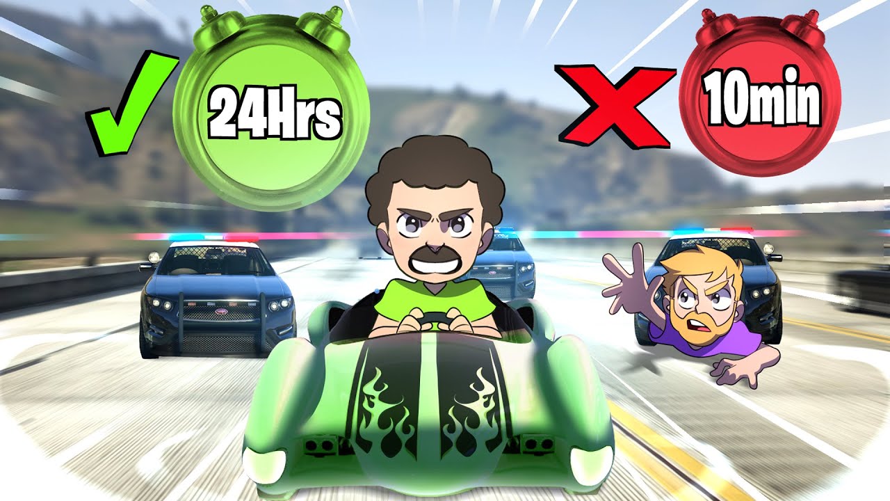 Who Can Survive The Longest Against The Cops In GTA 5?!