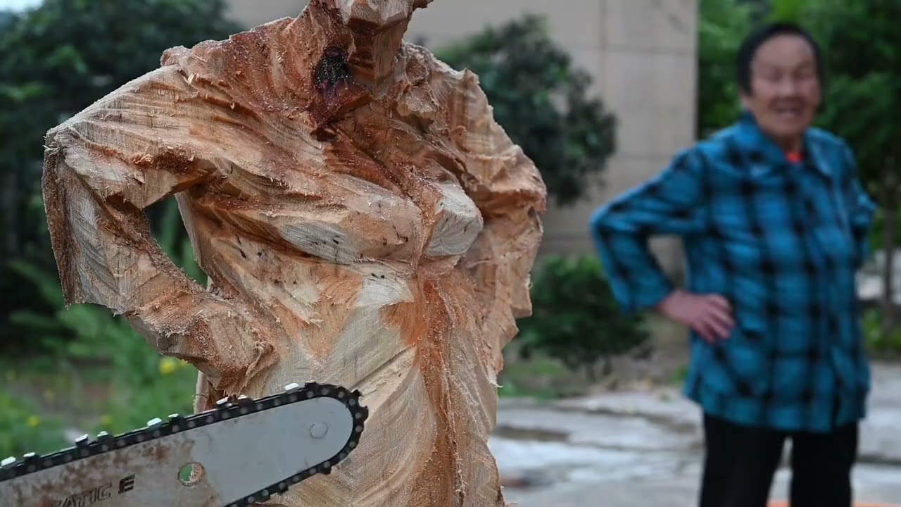 锯 木雕速写日常记录（已被收藏） #木雕 #艺术 #日常 #生活