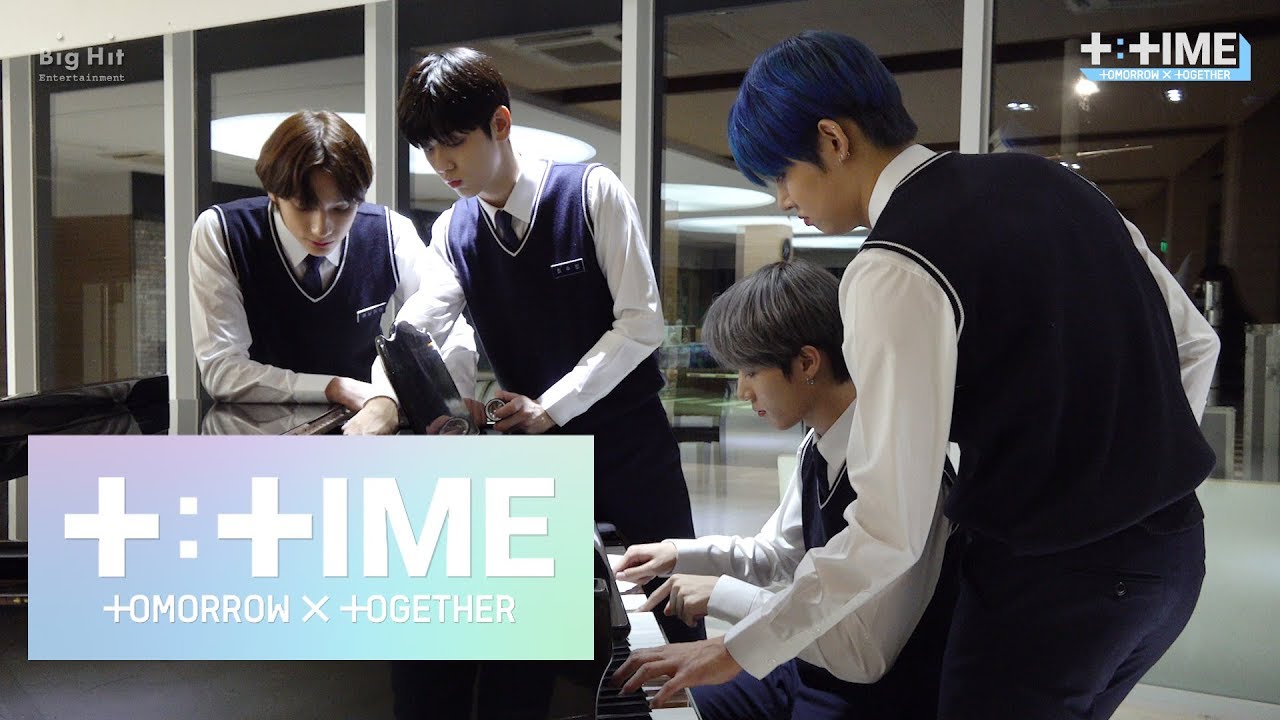 [T:TIME] TXT playing the piano - TXT (투모로우바이투게더)