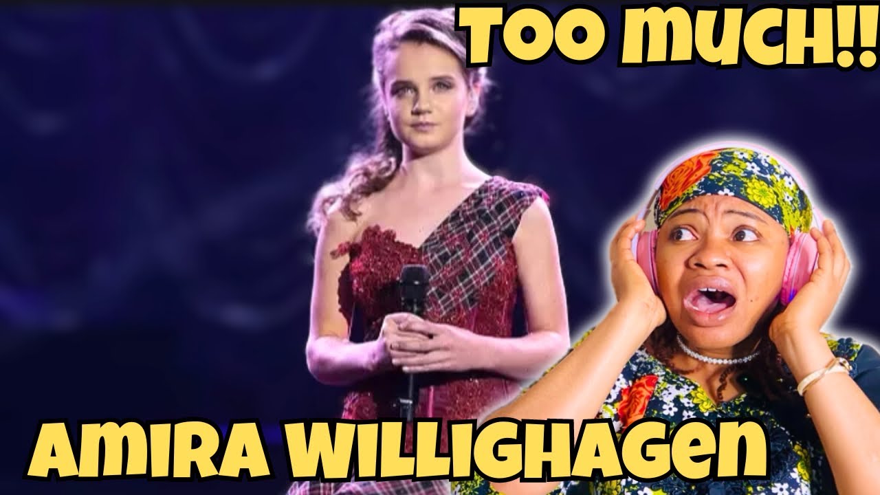 FIRST TIME HEARING Amira Willighagen - Amazing Grace REACTION