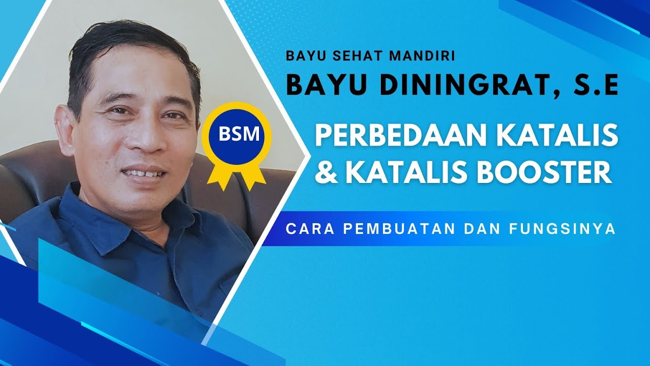 PERBEDAAN KATALIS  & KATALIS BOOSTER  # KENAPA HARUS MENGGUNAKAN KATALIS DAN BAGAIMANA CARA BUATNYA