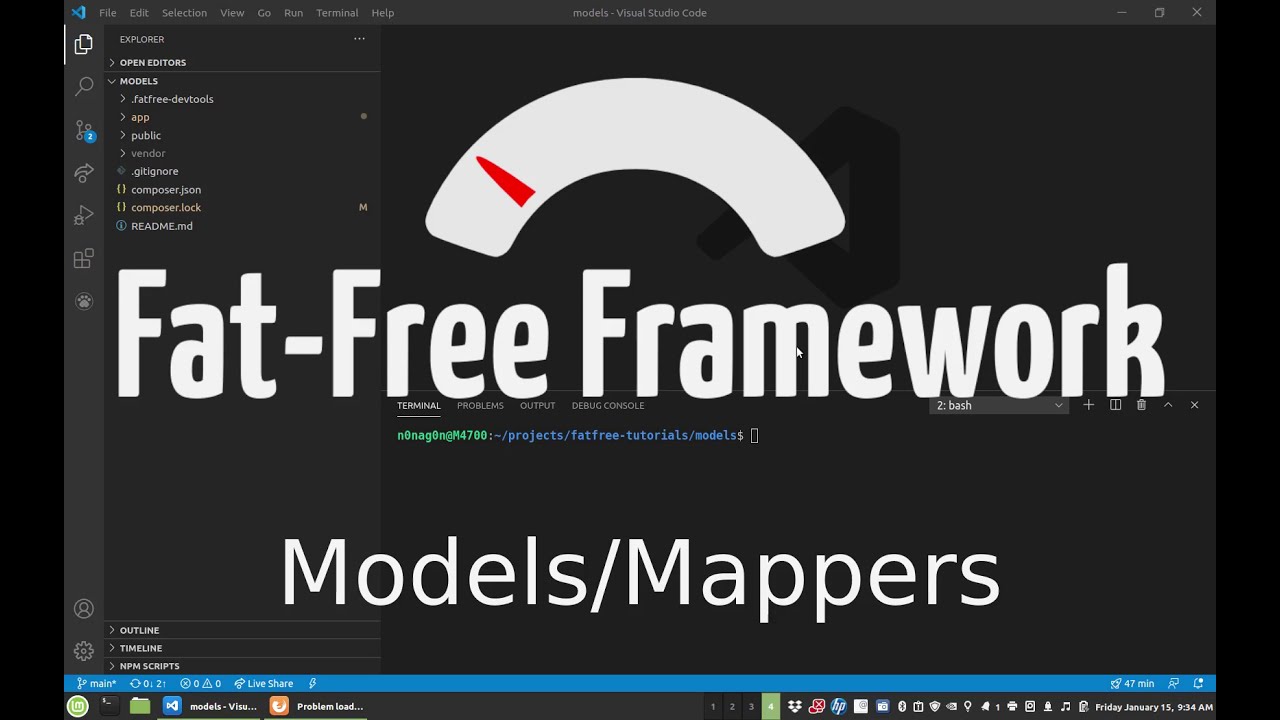 Models/Mappers/ORM - Fat-Free Framework 3.7 Tutorial - PHP