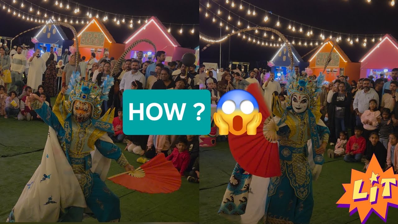 This Chinese Mask Dance Stunned Muscat Nights 2026 😱 | You Won’t Blink!
