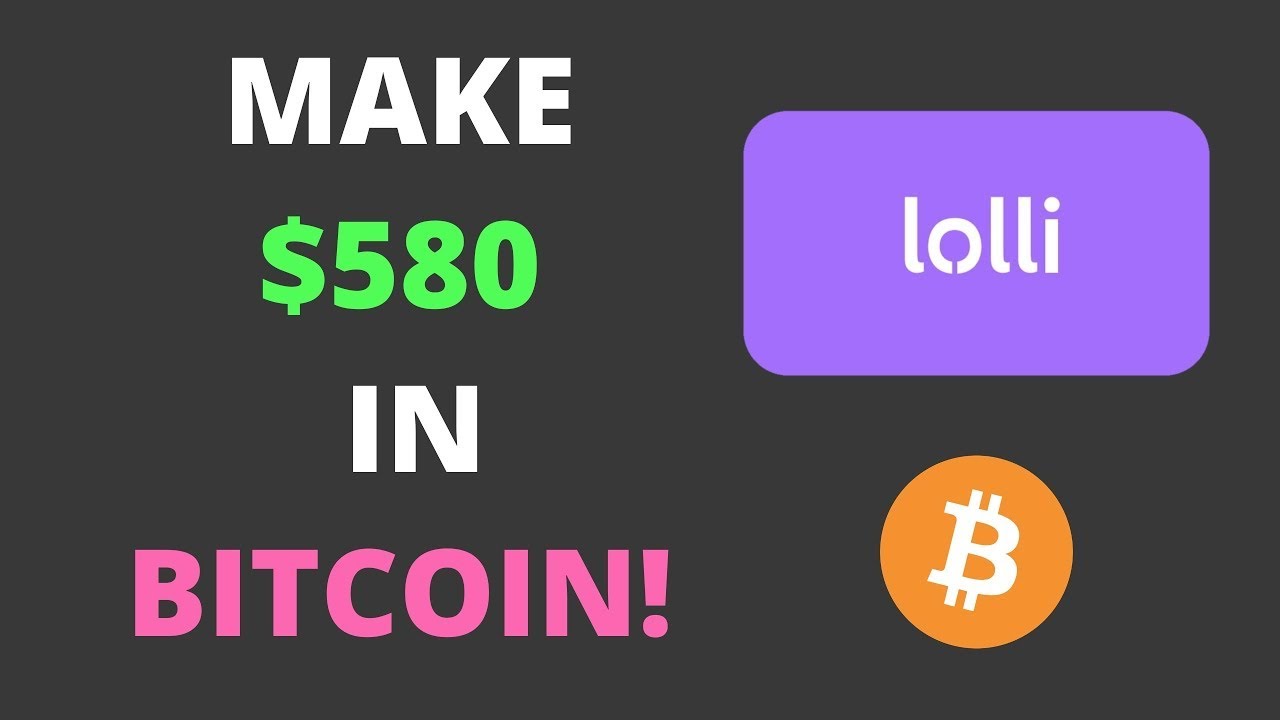 HOW TO MAKE $580 IN BITCOIN BY SHOPPING ONLINE!! {Lolli}