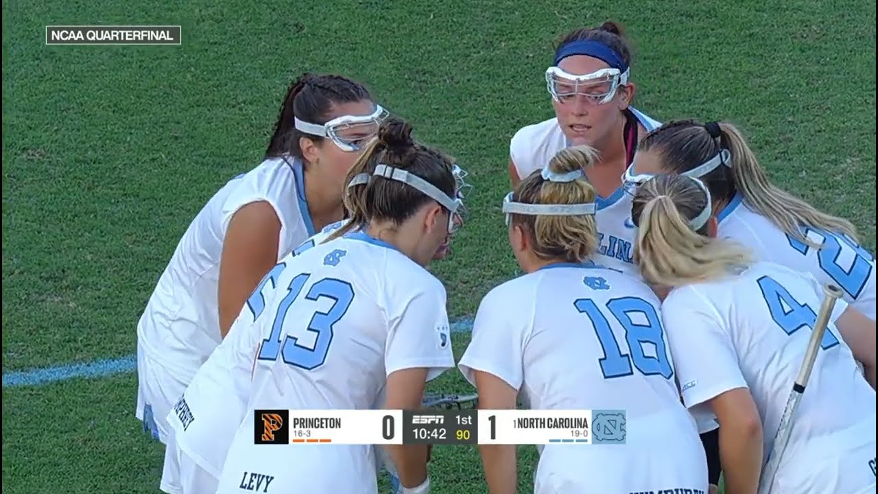 Princeton vs North Carolina NCAA Quarter Finals Women's College lacrosse 2025