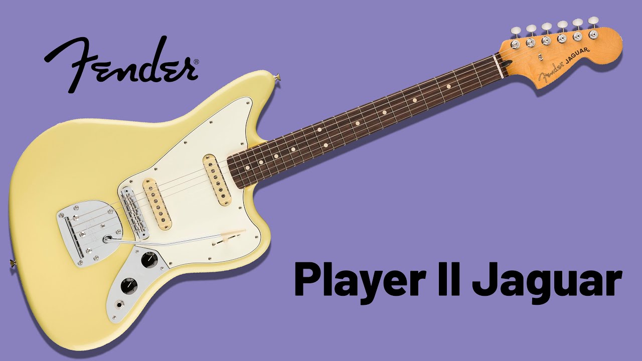 Fender Player II Jaguar in Hialeah Yellow
