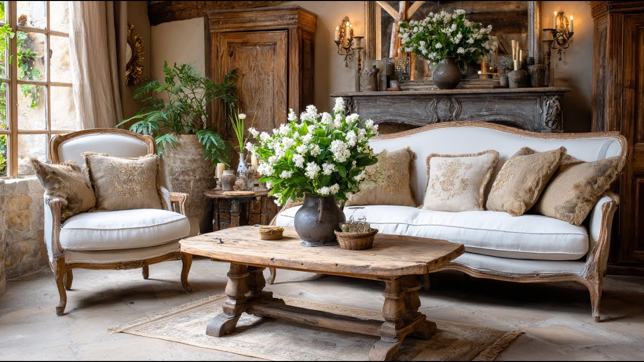 French Country Vintage Home Decor Ideas for a Timeless and Elegant Vibe!