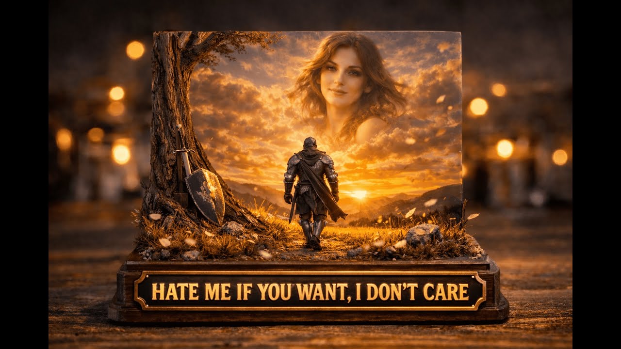 HATE ME IF YOU WANT, I DON’T CARE — Official Song Release (4K Cinematic Visual)