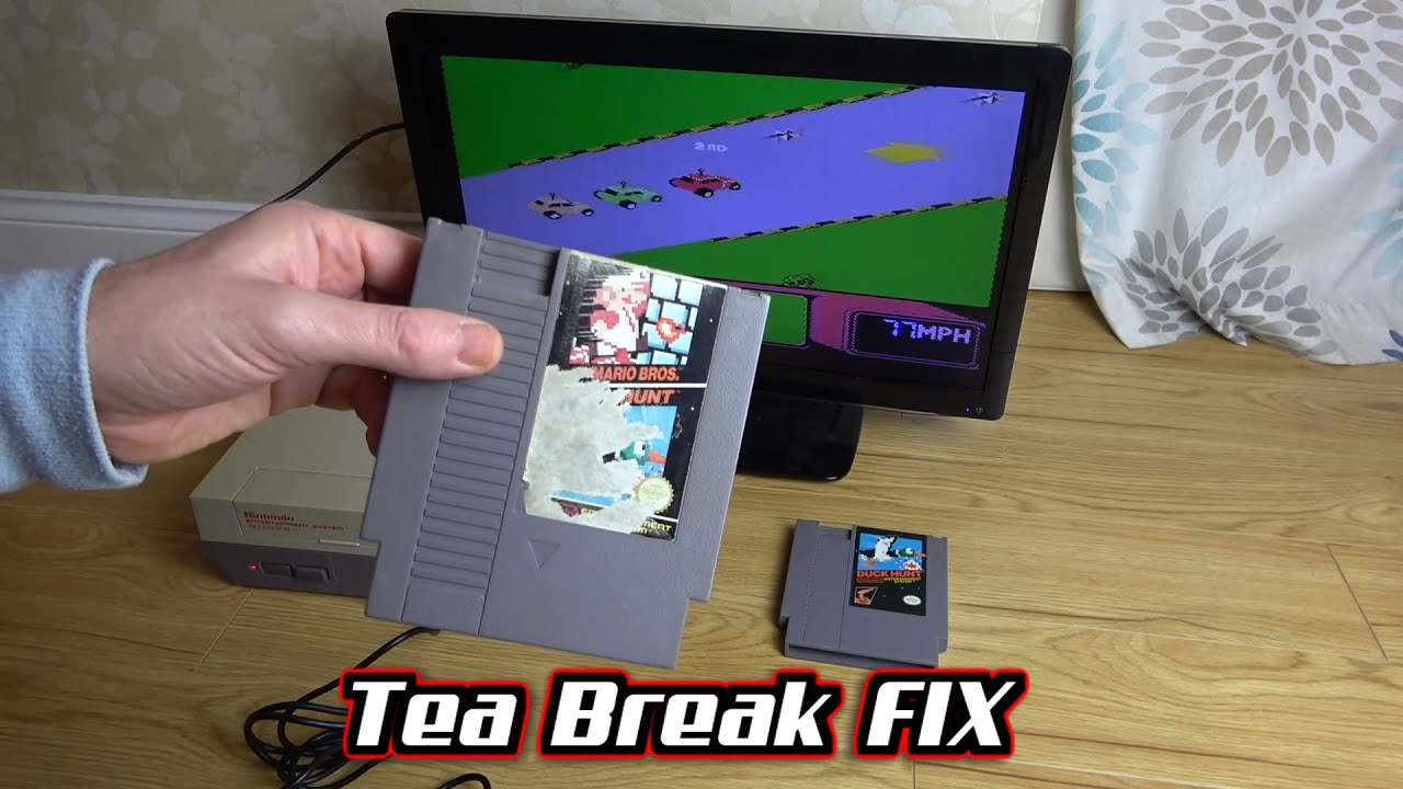 NES Game White Screen Fault - Quick Fix