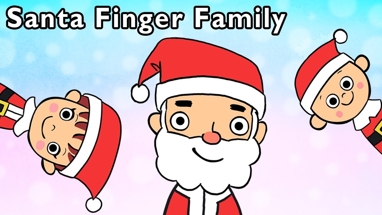 🎅 Santa Finger Family and More | Mother Goose Club