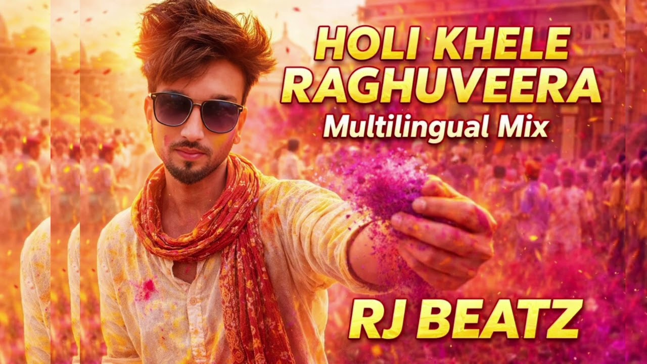 Holi Khele Raghuveera Remix 🔥 | Hindi Punjabi Bhojpuri Mix | RJ BEATZ