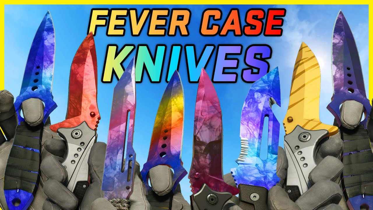 CS2 Fever Case All Knives - New Knife Skins