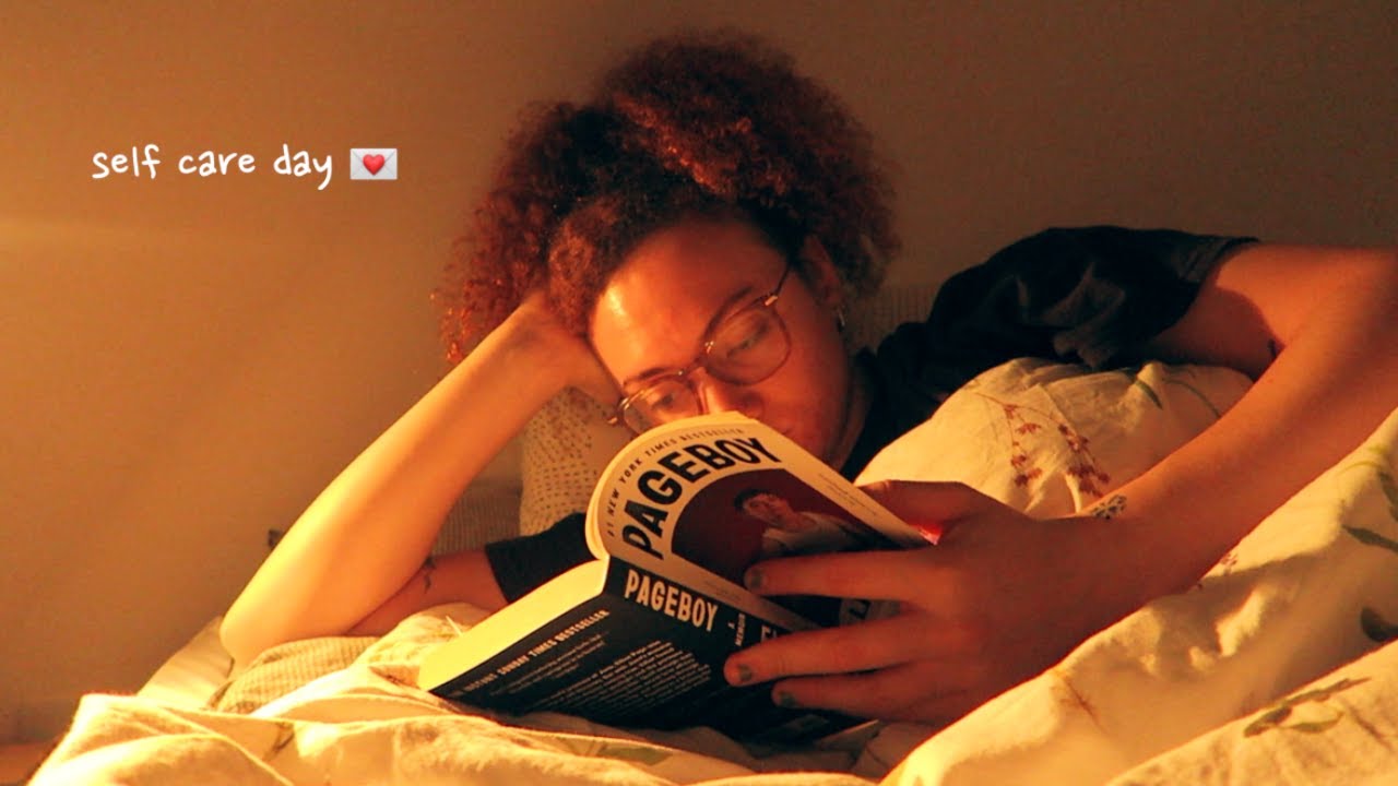 self care day 🍵💗 a relaxing vlog, journaling, clothes haul + reading