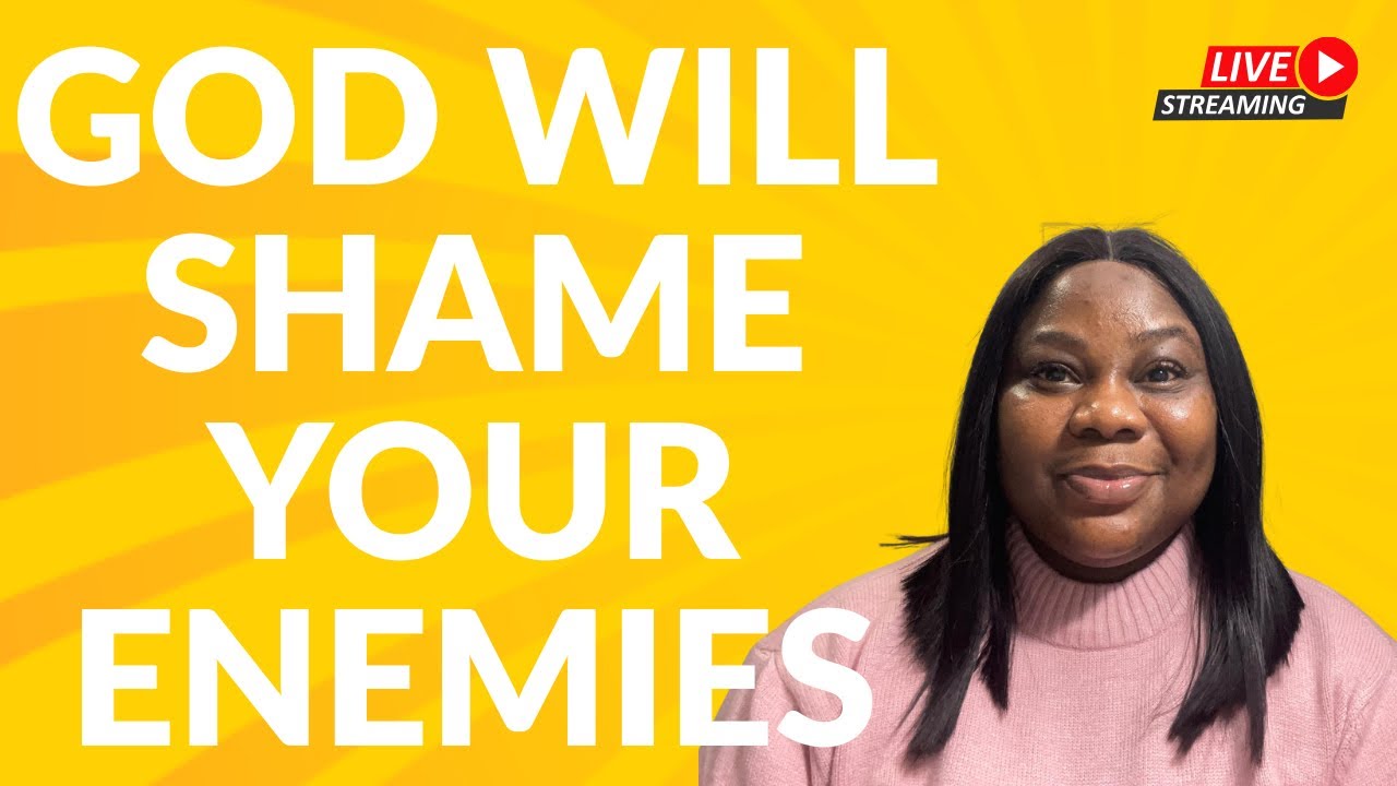 LET GOD DISGRACE EVERY ENEMY OF YOUR DESTINY | MORNING DECLARATIONS
