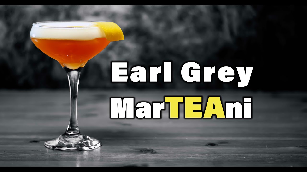 The Earl Grey MarTEAni From Audrey Saunders | Booze On The Rocks