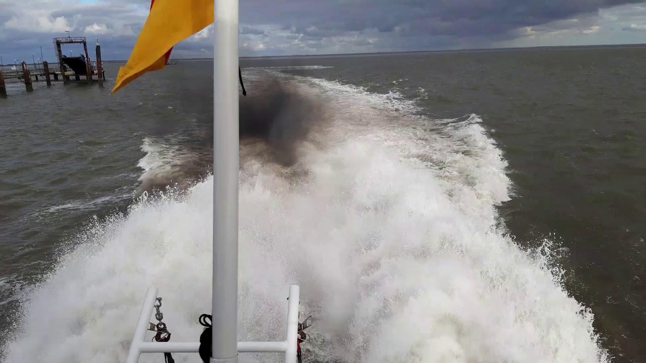 High-Tech-Katamaran von Emden nach Borkum und zurück