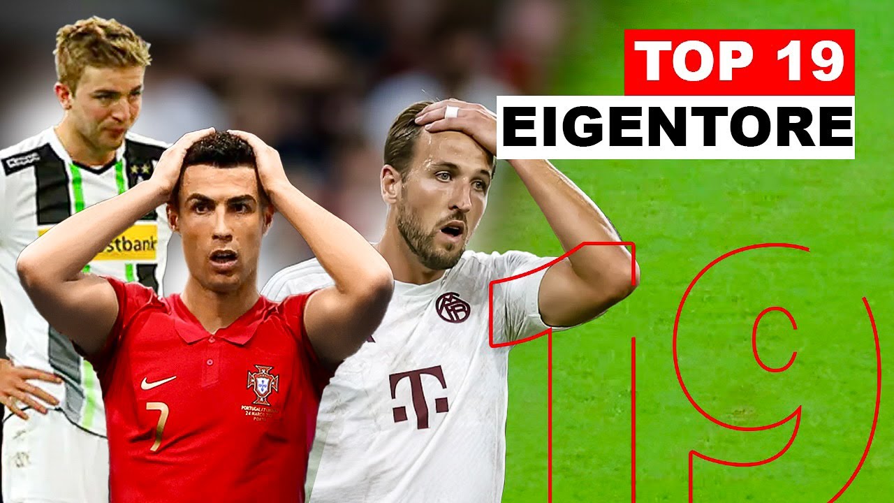 Verr&uuml;ckte Eigentore im Fu&szlig;ball