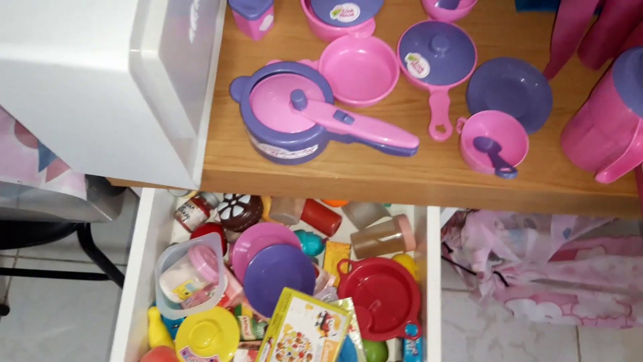 Arrumando minha cozinha de papelão atualizada