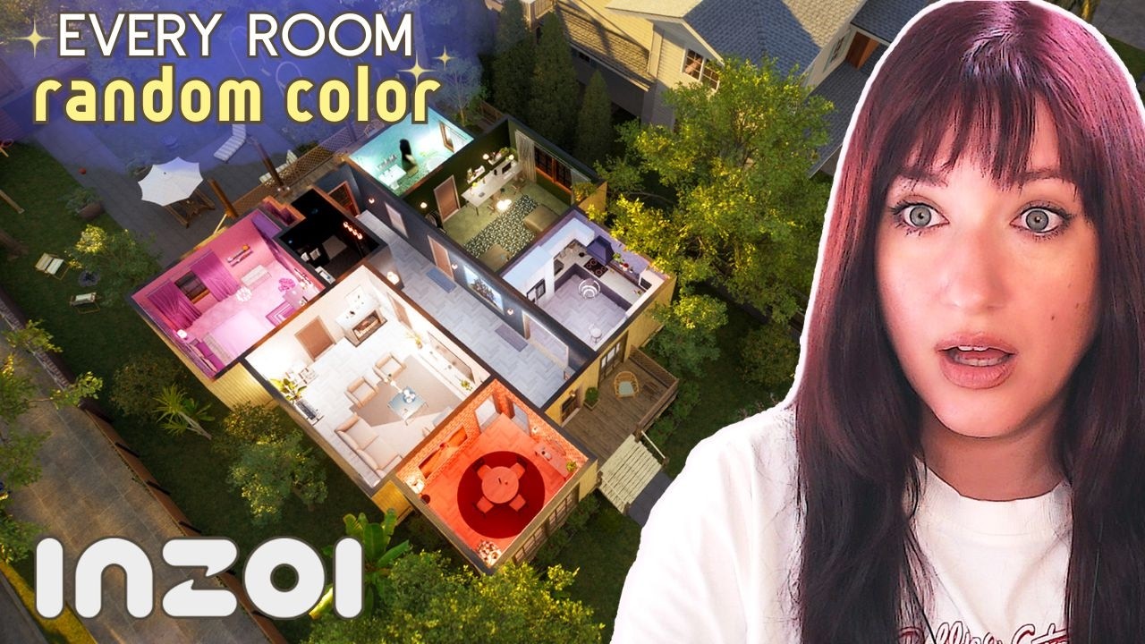 inZOI | 🎨 but every room is a different color