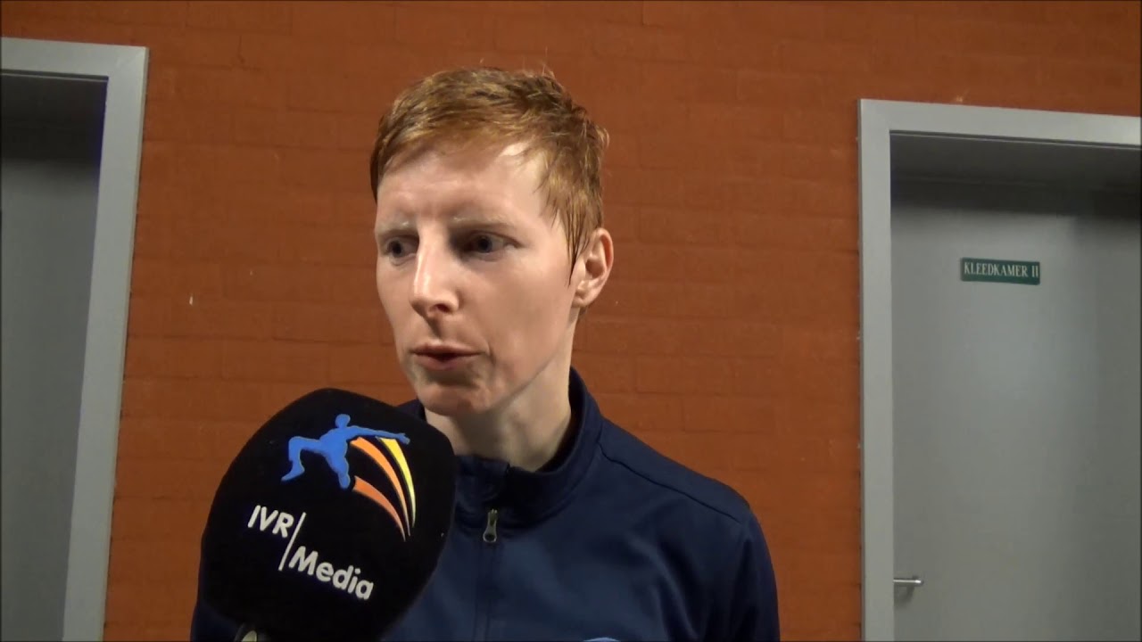 20180427 Interview met Lien Mermans na Play Off 1 wedstrijd ronde 2 KAA Gent vs KRC Genk Ladies
