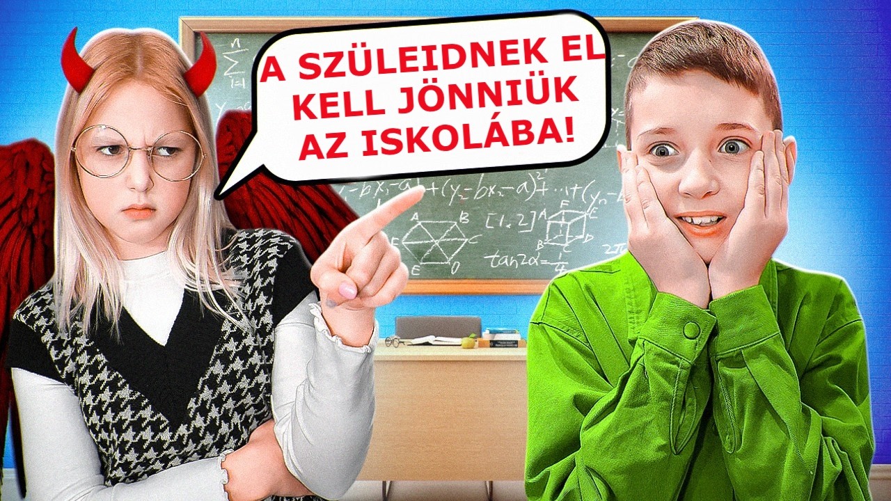 J&Oacute; TAN&Aacute;R kontra ROSSZ TAN&Aacute;R! Iskolai t&ouml;rt&eacute;netek