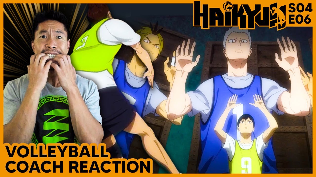 Volleyball Coach Reacts to HAIKYUU S4 E6 - Date Tech Bunch Blocking System vs Karasuno