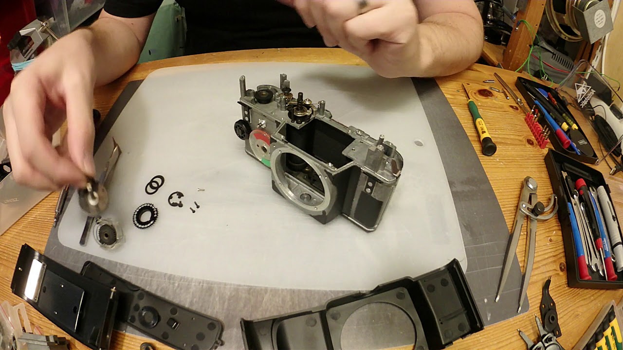 Zenit 122 disassembly - Mechanics