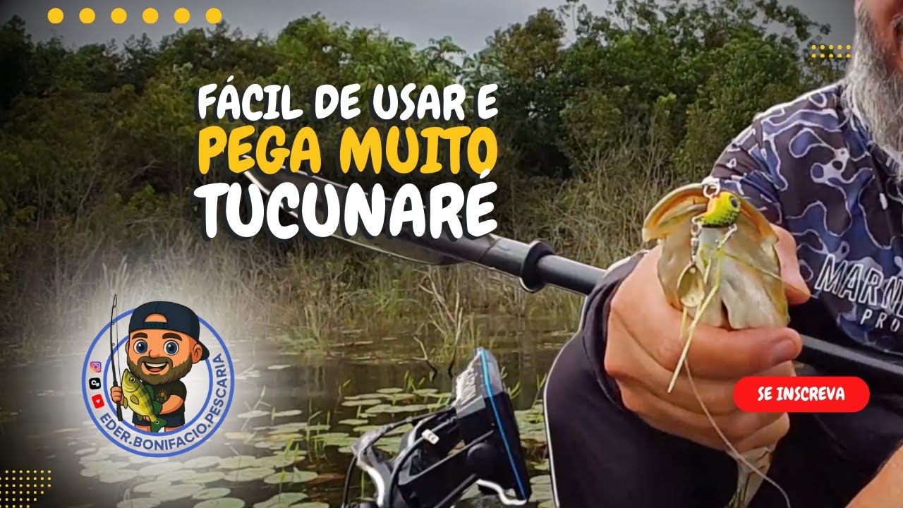 Isca da China - A isca mais barata da minha caixa - Pescaria ultralight