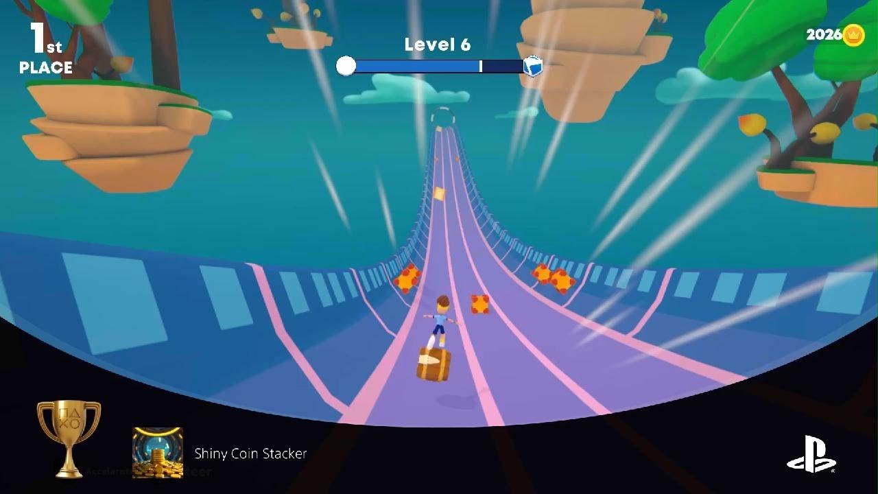 Wheel Riders ~ Shiny Coin Stacker Trophy