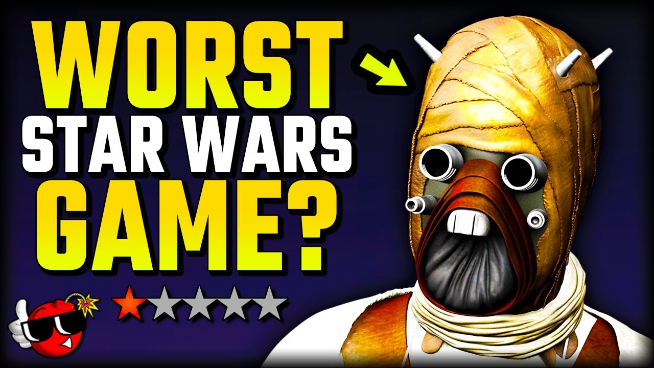 I finally found the WORST Star Wars game…
