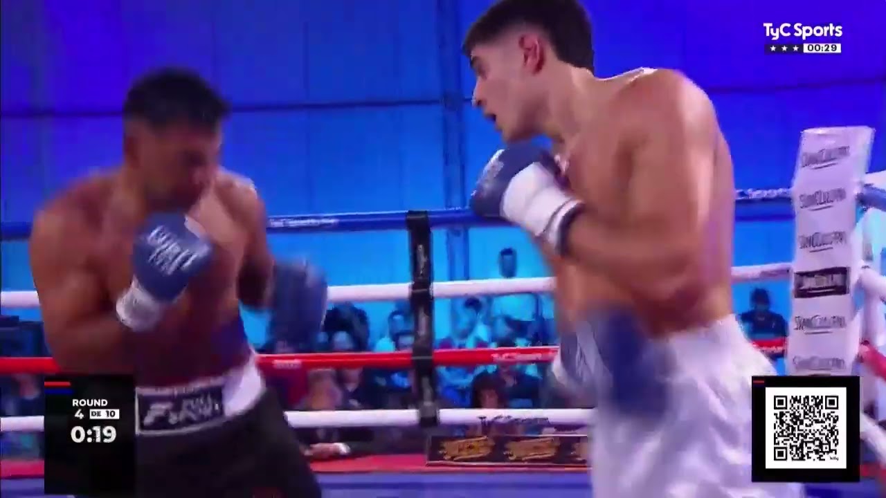 Agustín Marini vs. Hugo Quiróz - Boxeo de Primera - TyC Sports