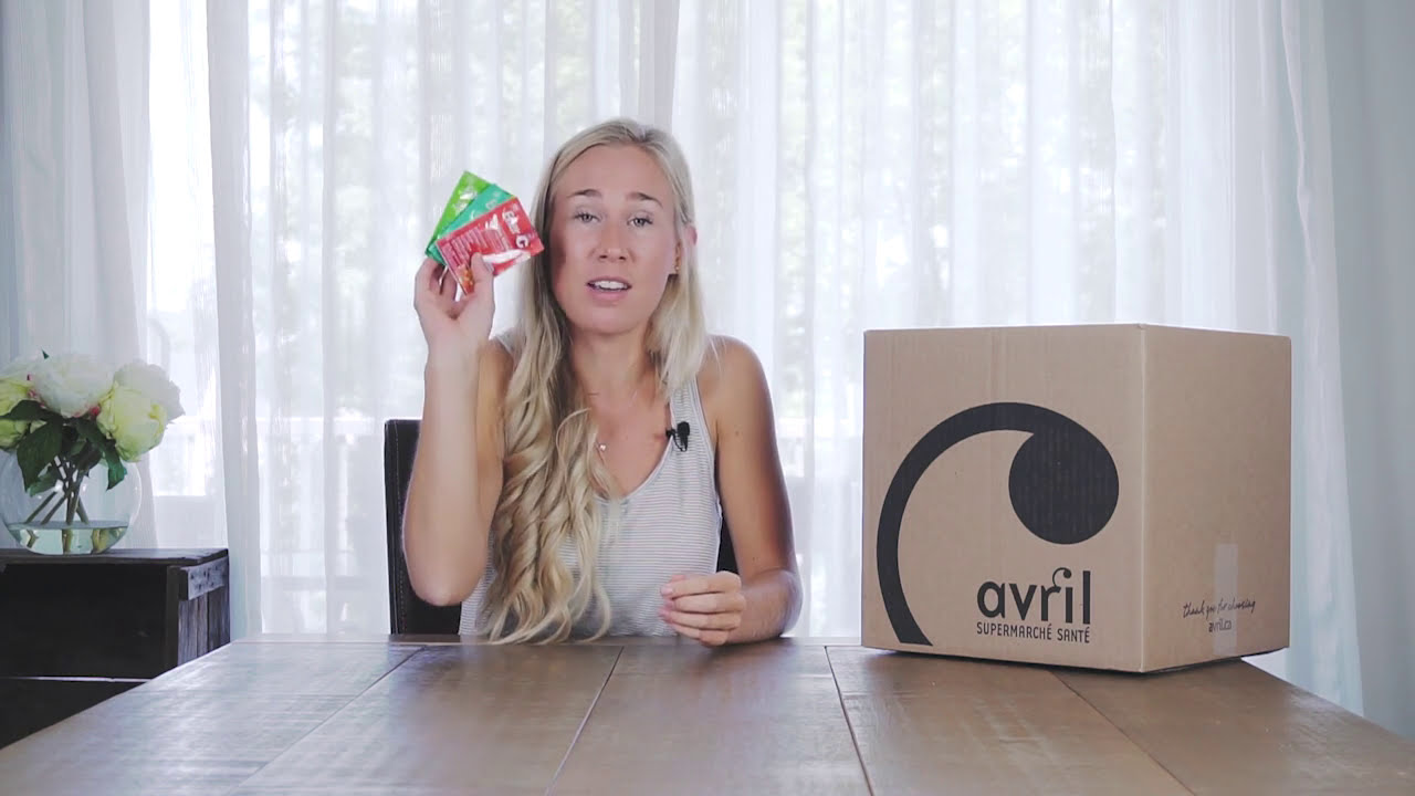 La boîte découverte de Virginie présentée par Avril Supermarché Santé | 2e édition