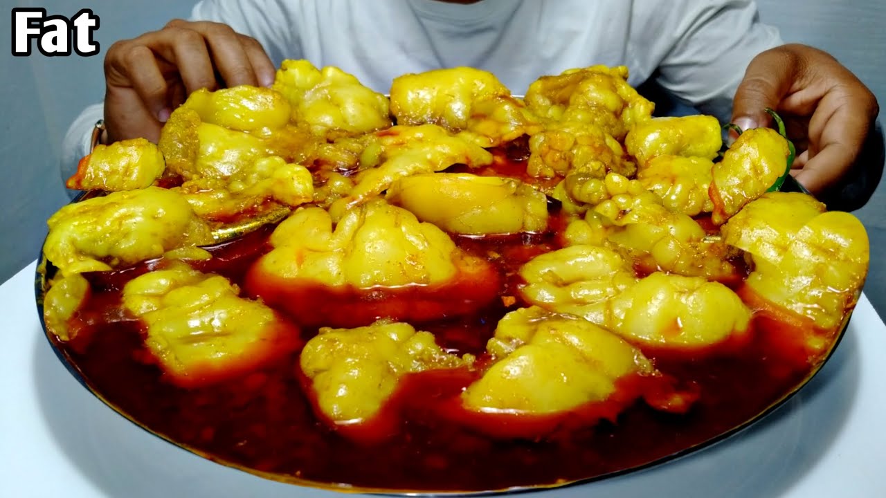 Really 😱 2 Kilo Oil Me Charbi Recipe Eating 🥵 Full & Huge Oily Fat Mutton Curry Rice Eating 