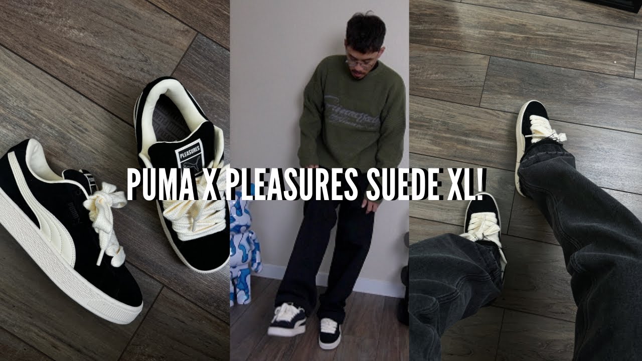 ИДЕИ НАРУЖЕЙ С PUMA X PLEASURES SUEDE XL || ОТЛИЧНЫЕ КРОССОВКИ НА ДЕНЬ!
