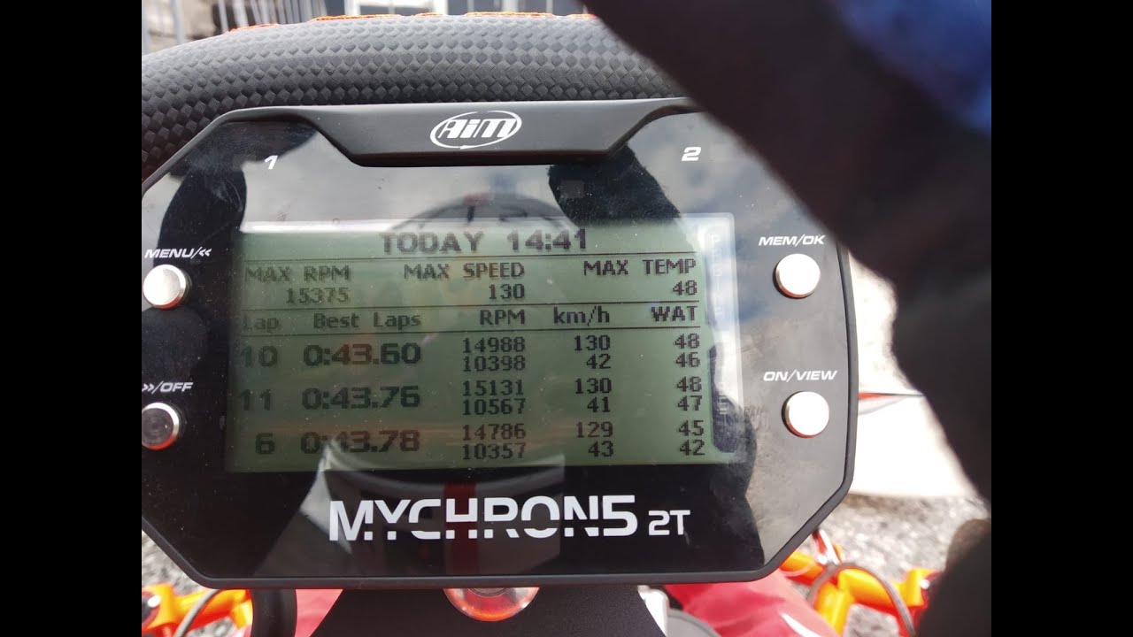 ALA KARTING KZ TEST PASSO GARA 43.6